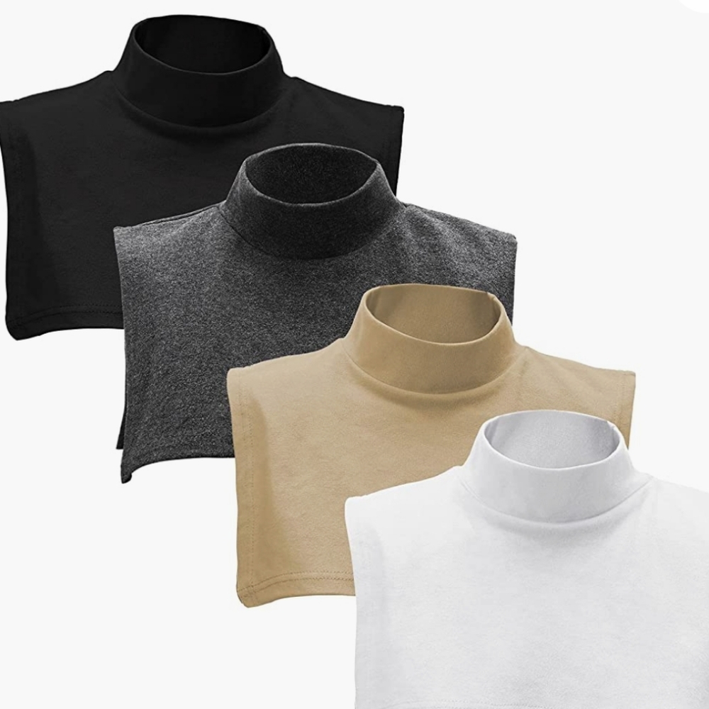 Fake Detachable Turtleneck Collar- pack of 4
